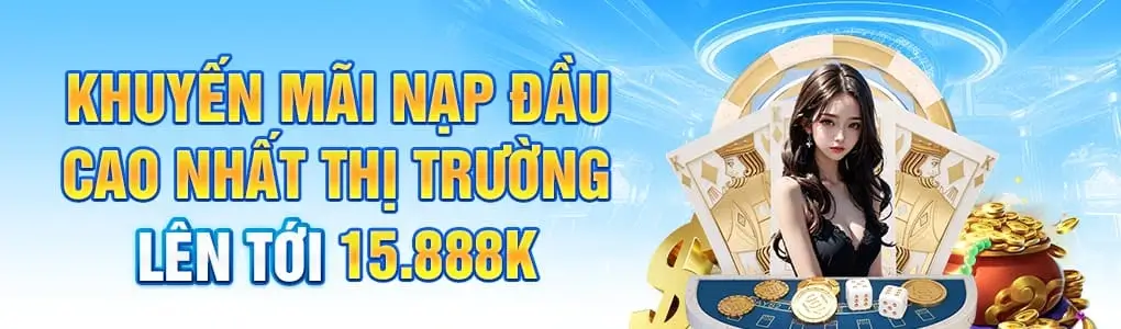58wun Khuyến mãi nạp đầu tặng lên đến 15.888k